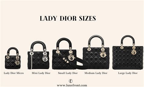 lady dior sizes|dior size chart.